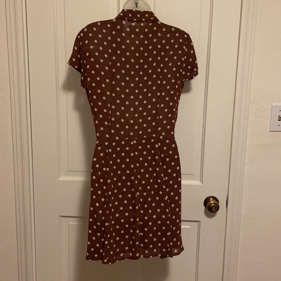 COPY - Reformation Cute Polkadot Short Summer Dress - Picture 4 of 7